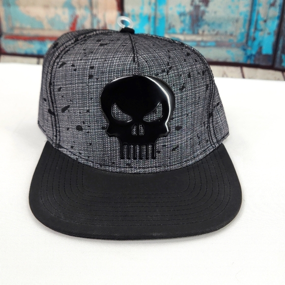 Marvel Punisher Snap Back Hat - Picture 1 of 4